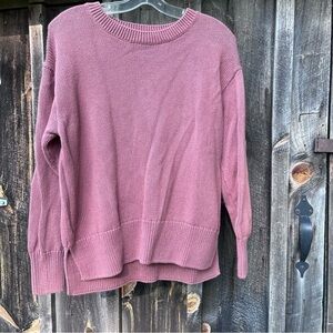 Philosophy Coral Coloured Sweater Size Large